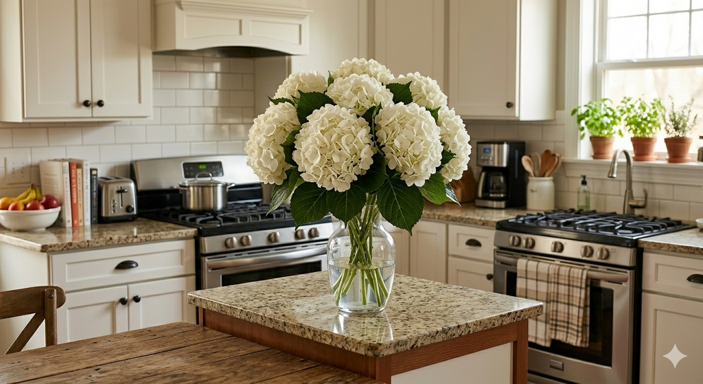 Mixed Hydrangeas — Box of 12 Stems